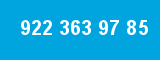 922 363 97 85 922 363 97 85